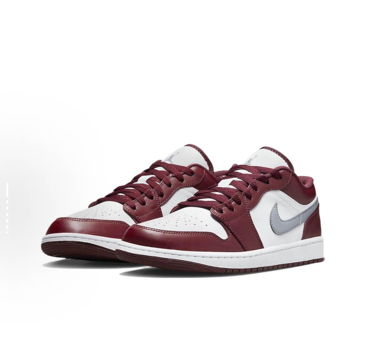 Air Jordan 1 low Bordo 3