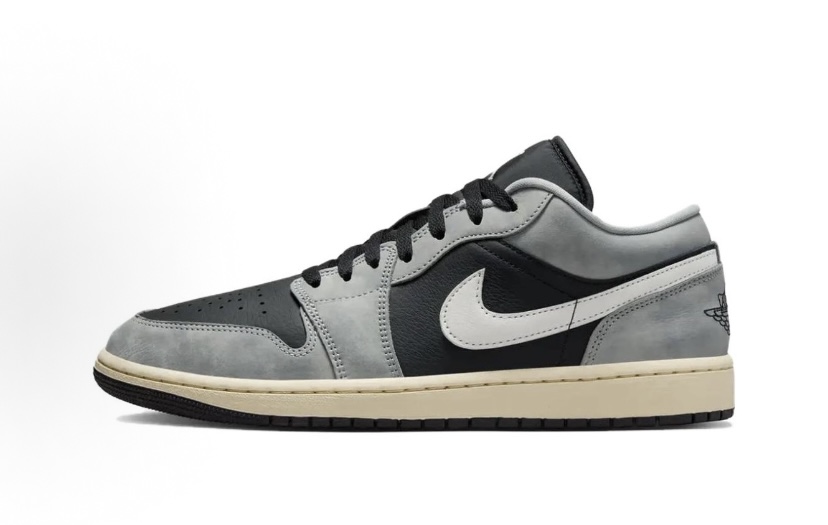 Air Jordam 1 Low Black Grey