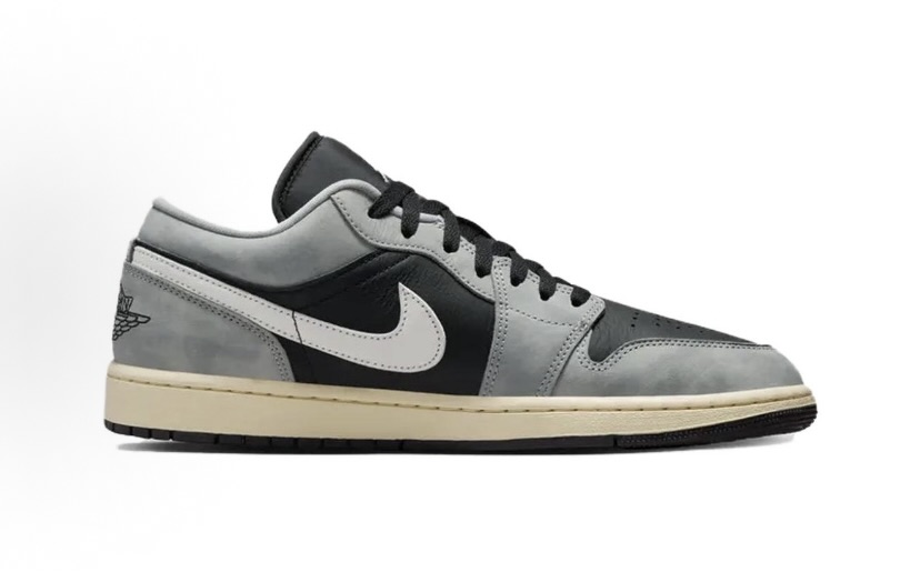 Air Jordam 1 Low Black Grey 2