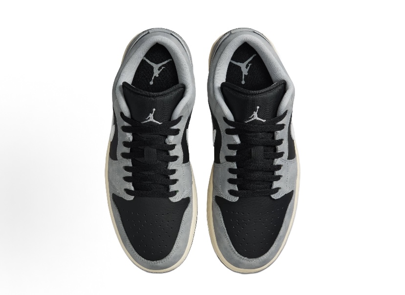 Air Jordam 1 Low Black Grey 4