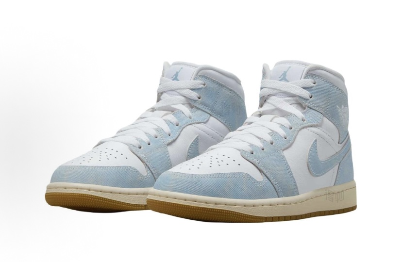 Air Jordan 1 Mid Denim Gum 3